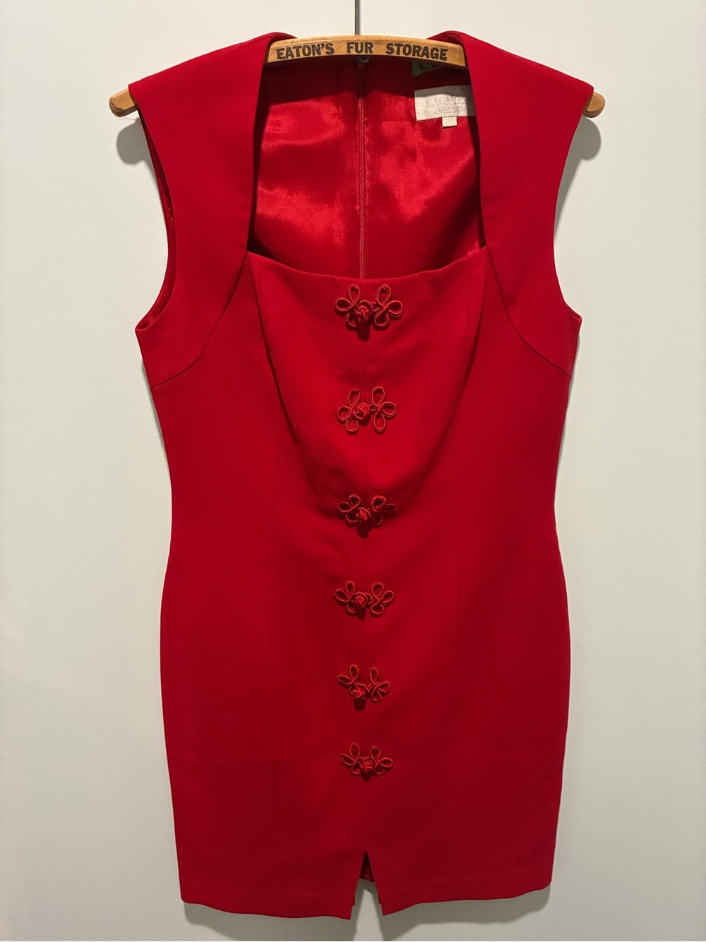 Laundry By Shelli Segal Red Sleeveless Dress Size 10
